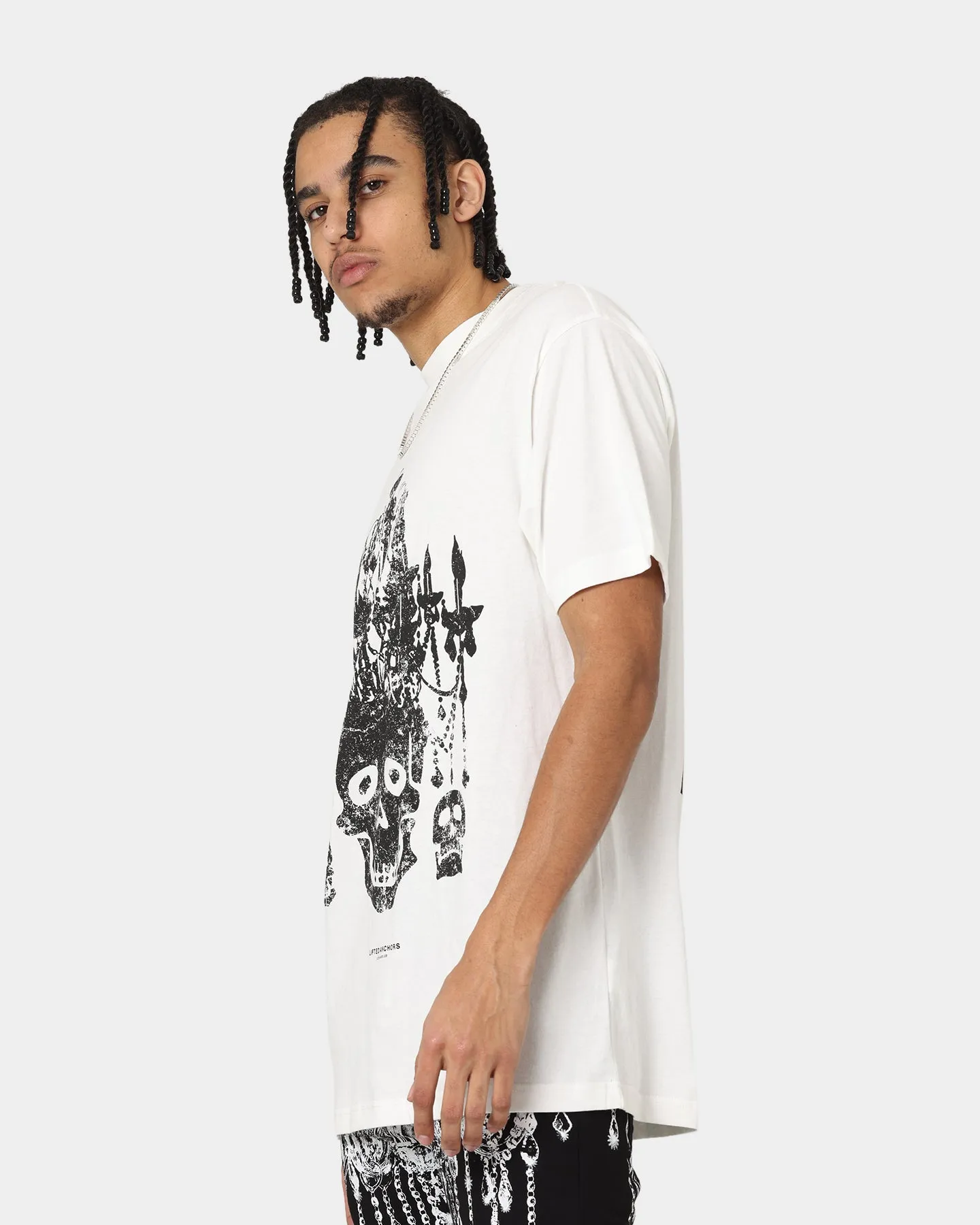 Lifted Anchors Chandelier T-Shirt Off White