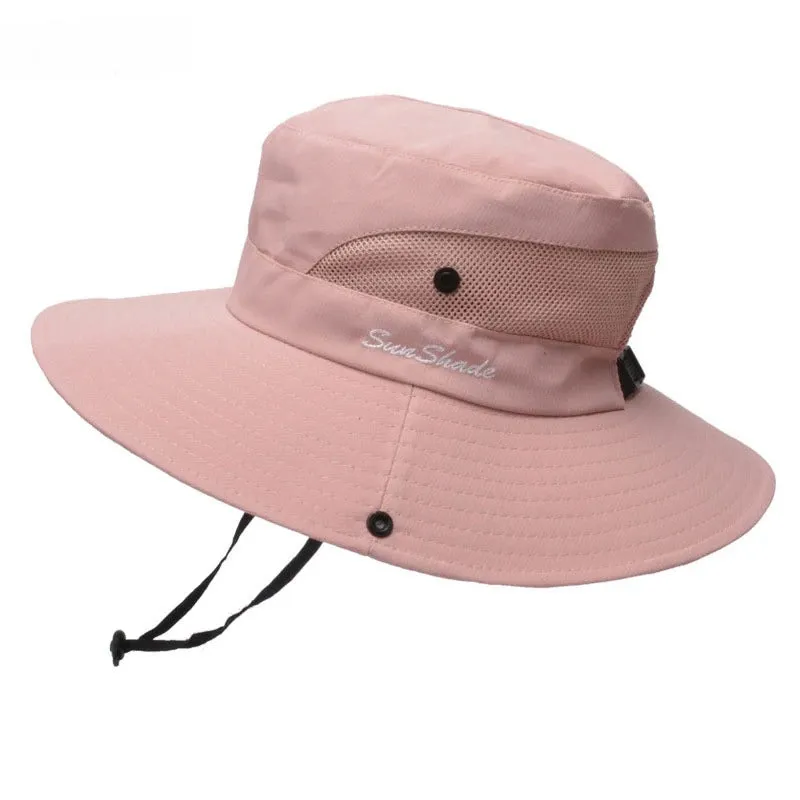 Light and Breathable Fisherman's Ponytail Sunshade Hat