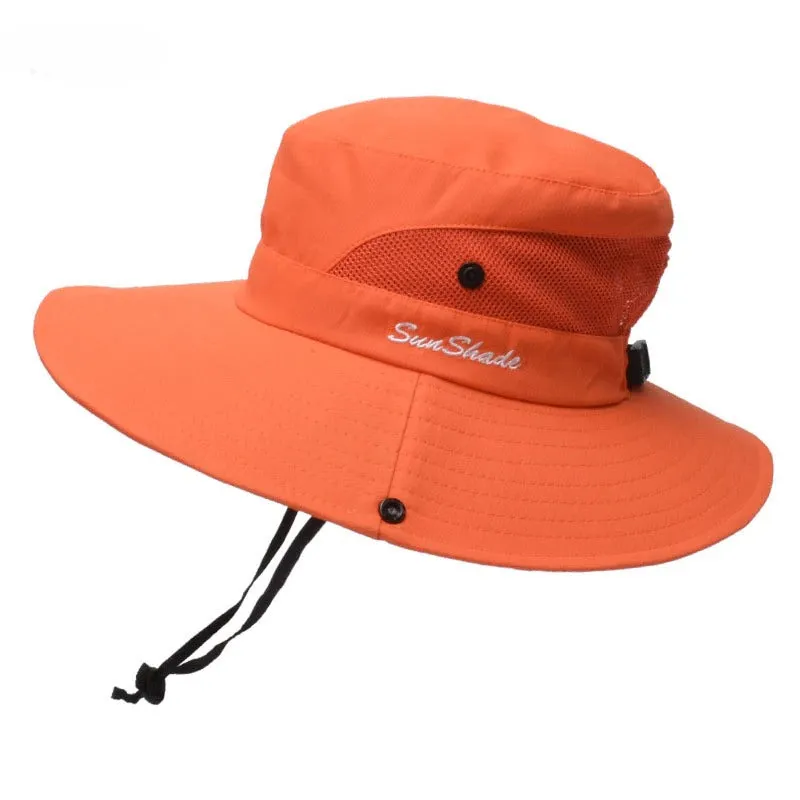 Light and Breathable Fisherman's Ponytail Sunshade Hat