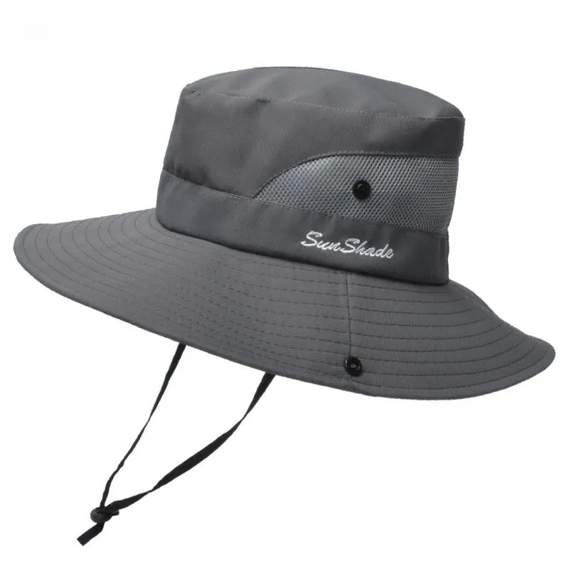 Light and Breathable Fisherman's Ponytail Sunshade Hat