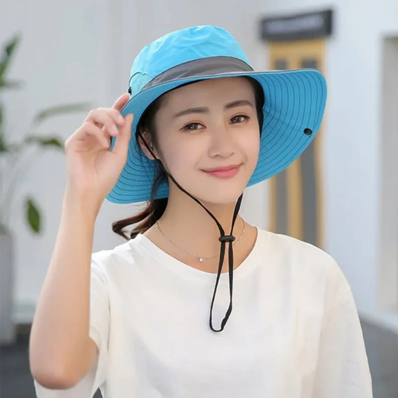 Light and Breathable Fisherman's Ponytail Sunshade Hat