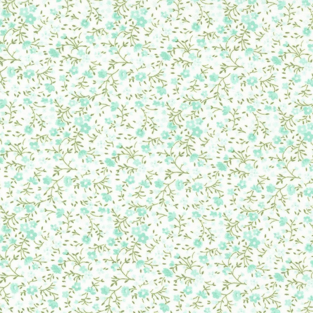 Lighthearted - Meadow Cream Aqua