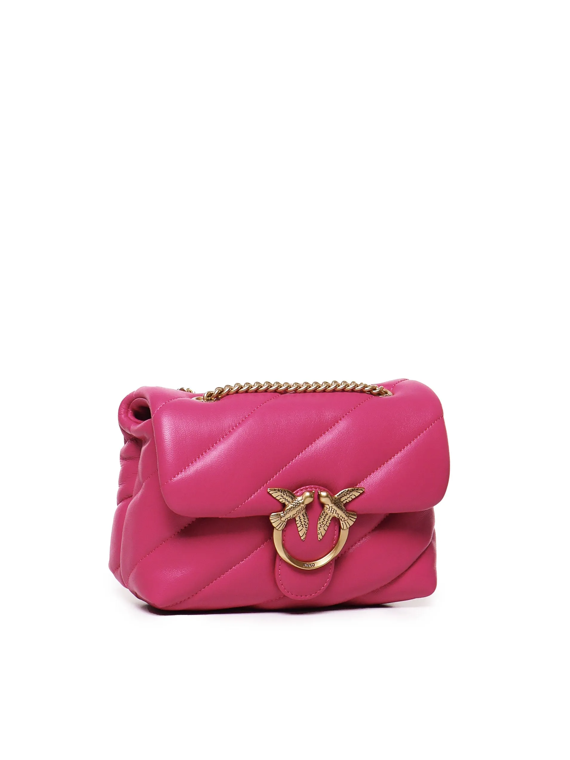 Love Puff Mini Bag in Fuchsia