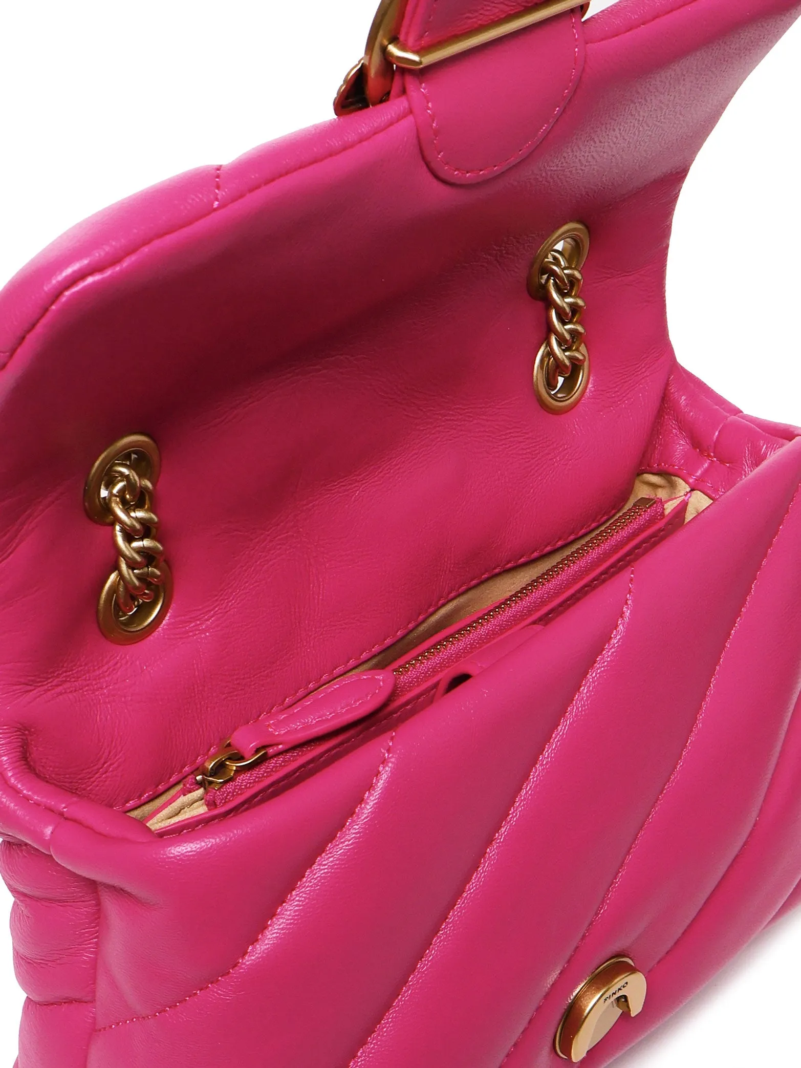 Love Puff Mini Bag in Fuchsia