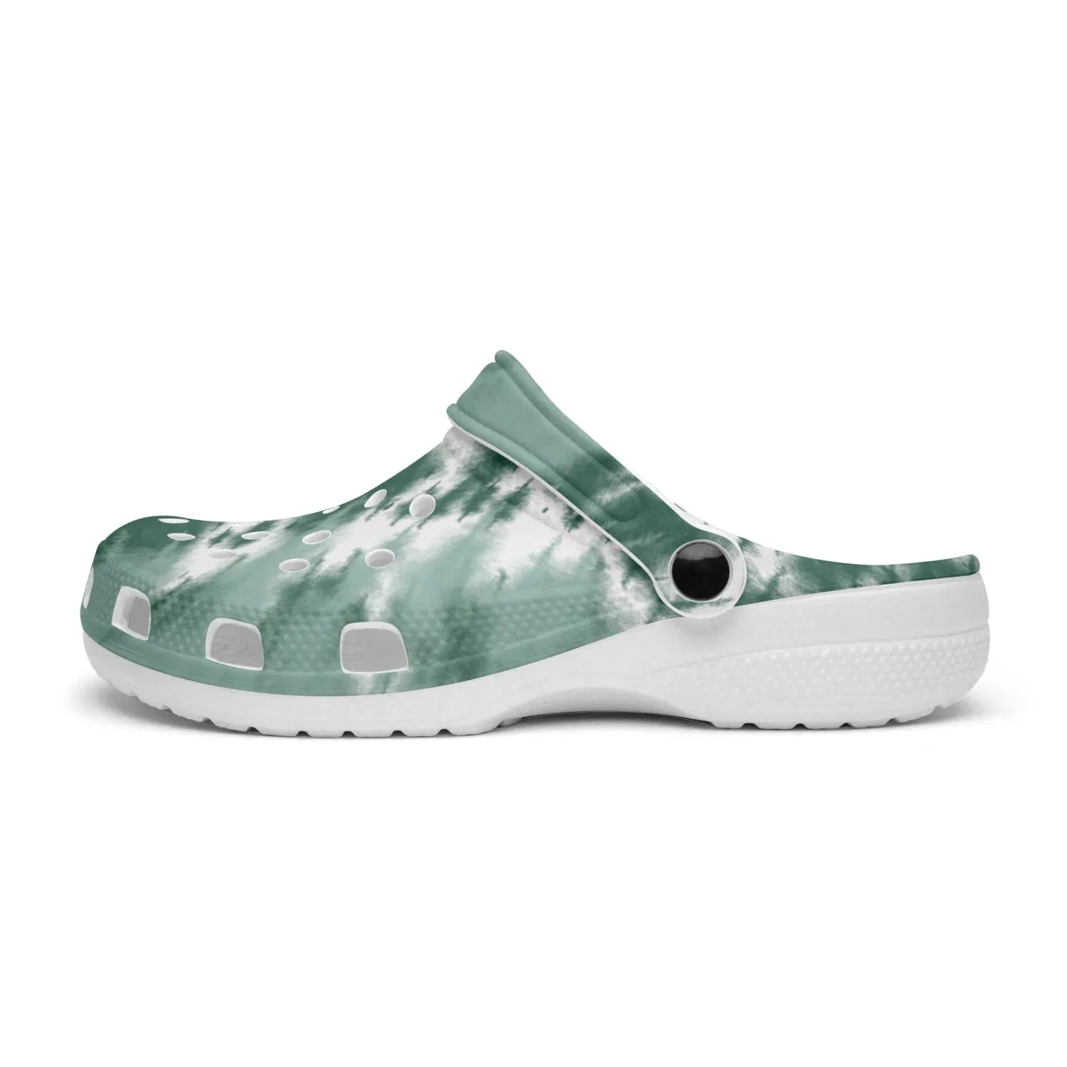 Men's Lightweight Clogs Tie Dye Sage