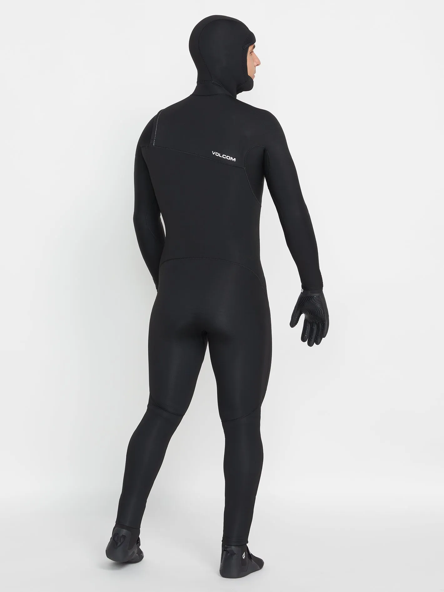 Modulator 5/4/3mm Long Sleeve Hooded Chest Zip Wetsuit - Black (2022)