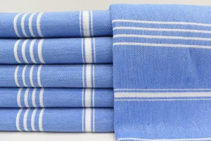 MONACO BLUE TURKISH TOWEL