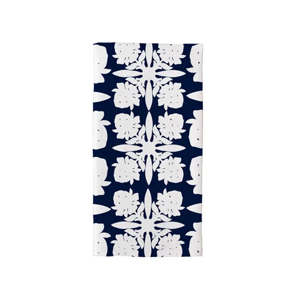 Navy Quilt Kitchen Towel