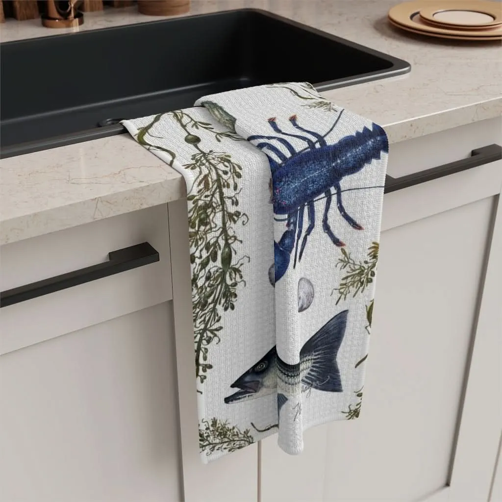 NE Seafood I Soft Kitchen Towel - Top Seller