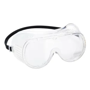 PORTWEST® Vented Safety Goggles - Direct - Clear PW20