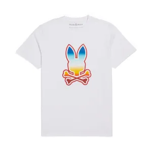 Psycho Bunny Men's Guy Graphic Tee - White