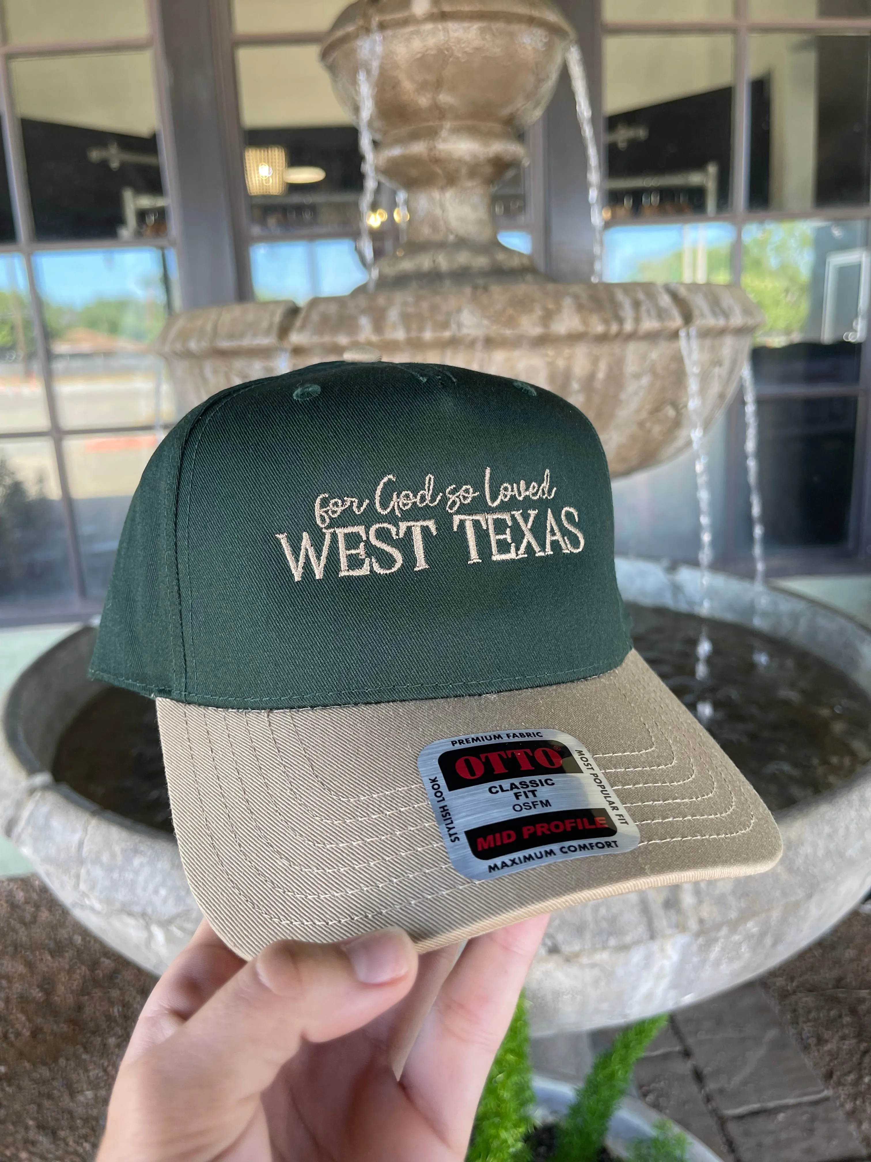 "For God So Loved West Texas" Trucker Hat