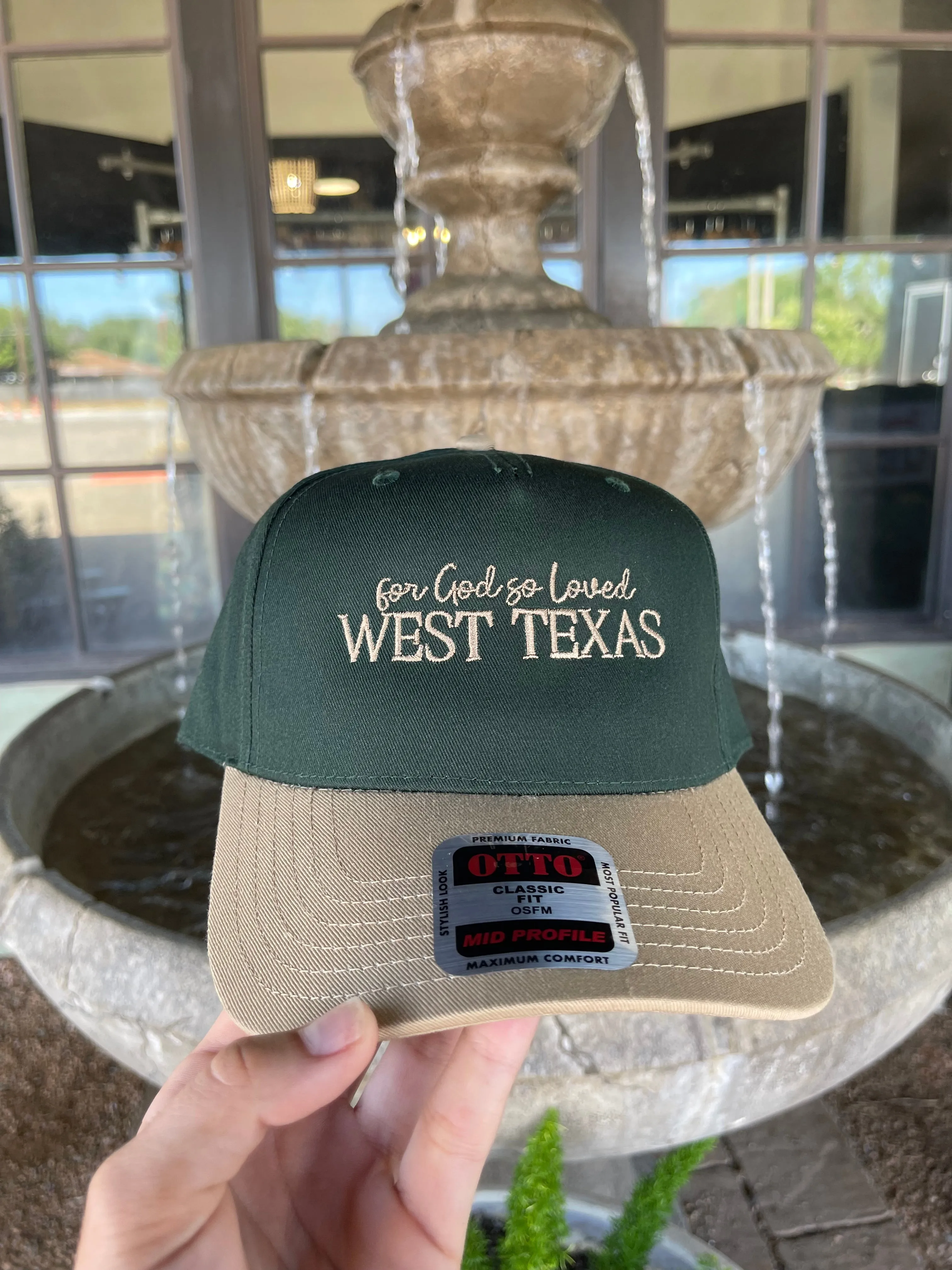 "For God So Loved West Texas" Trucker Hat