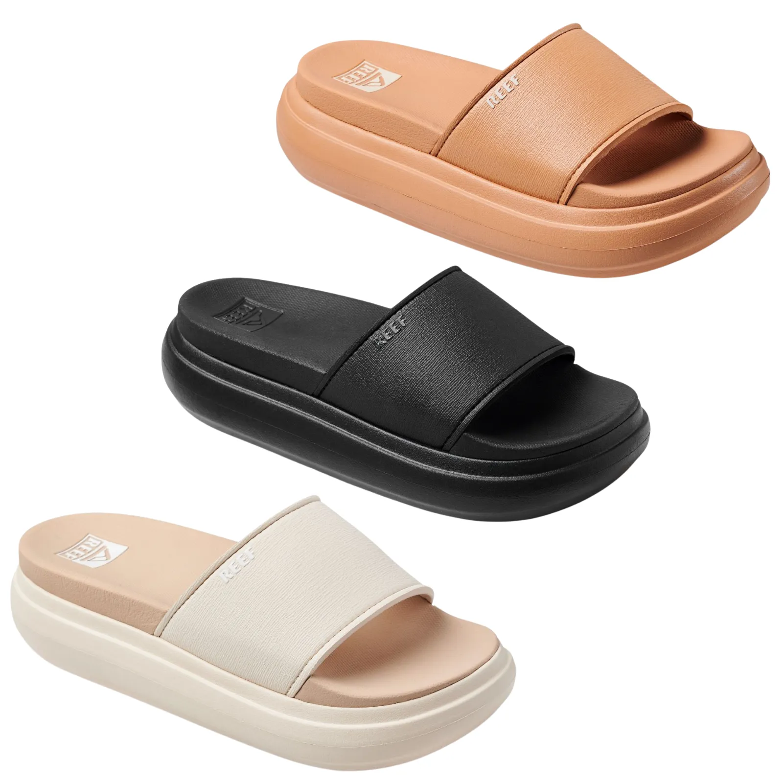 Reef Womens Cushion Bondi Bay Platform Slides