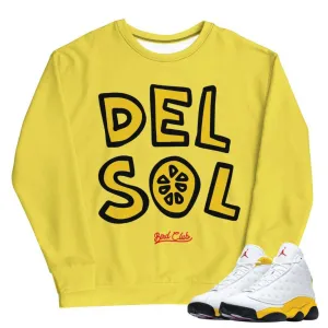 Retro 13 "Del Sol" Sweatshirt