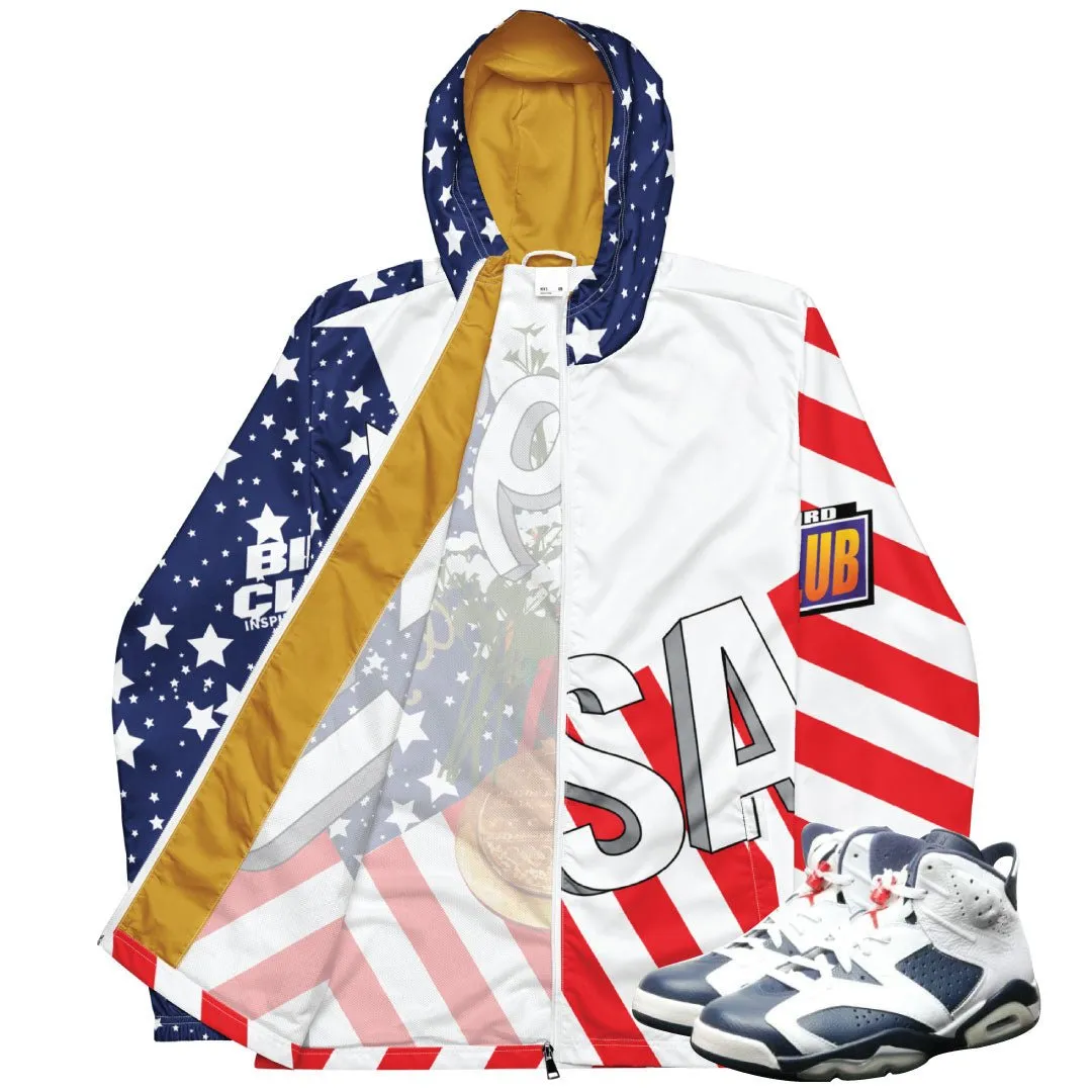 Retro 6 Olympic Dream Team Ceremony Windbreaker