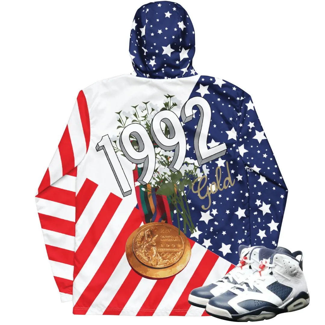 Retro 6 Olympic Dream Team Ceremony Windbreaker