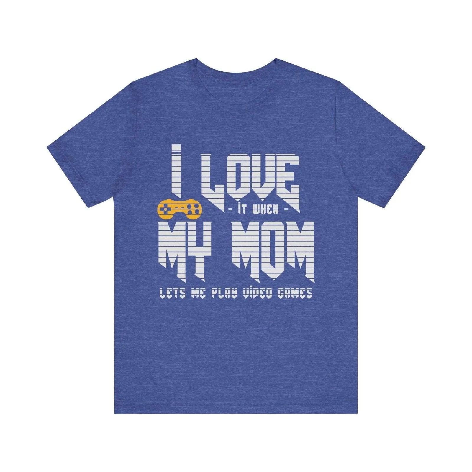 Retro Gaming I Love My Mom T Shirt