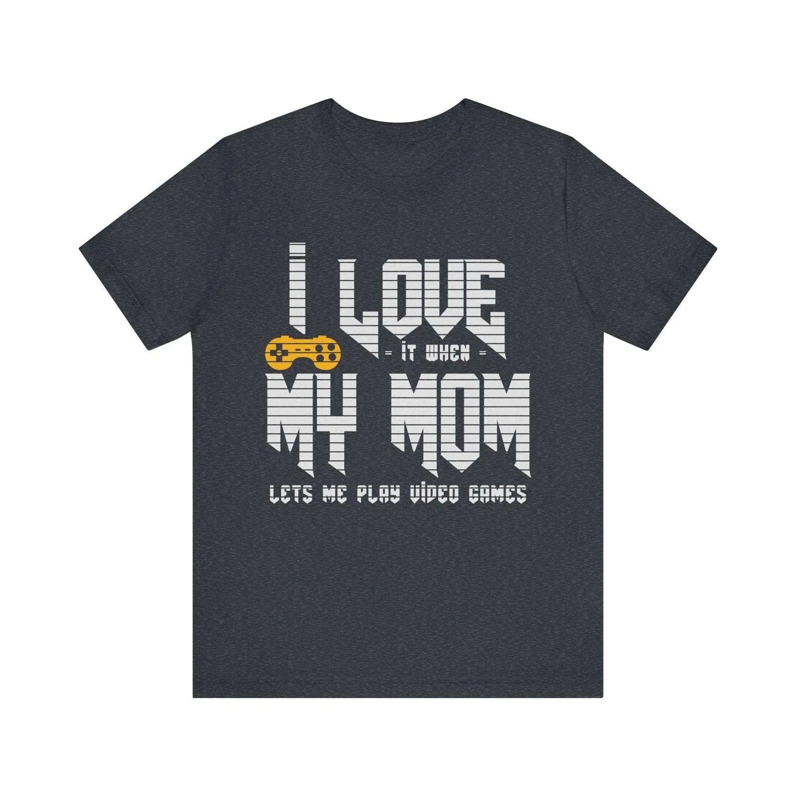 Retro Gaming I Love My Mom T Shirt