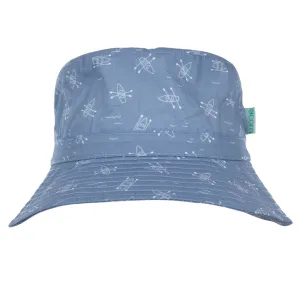 Row Boats Wide Brim Bucket Hat