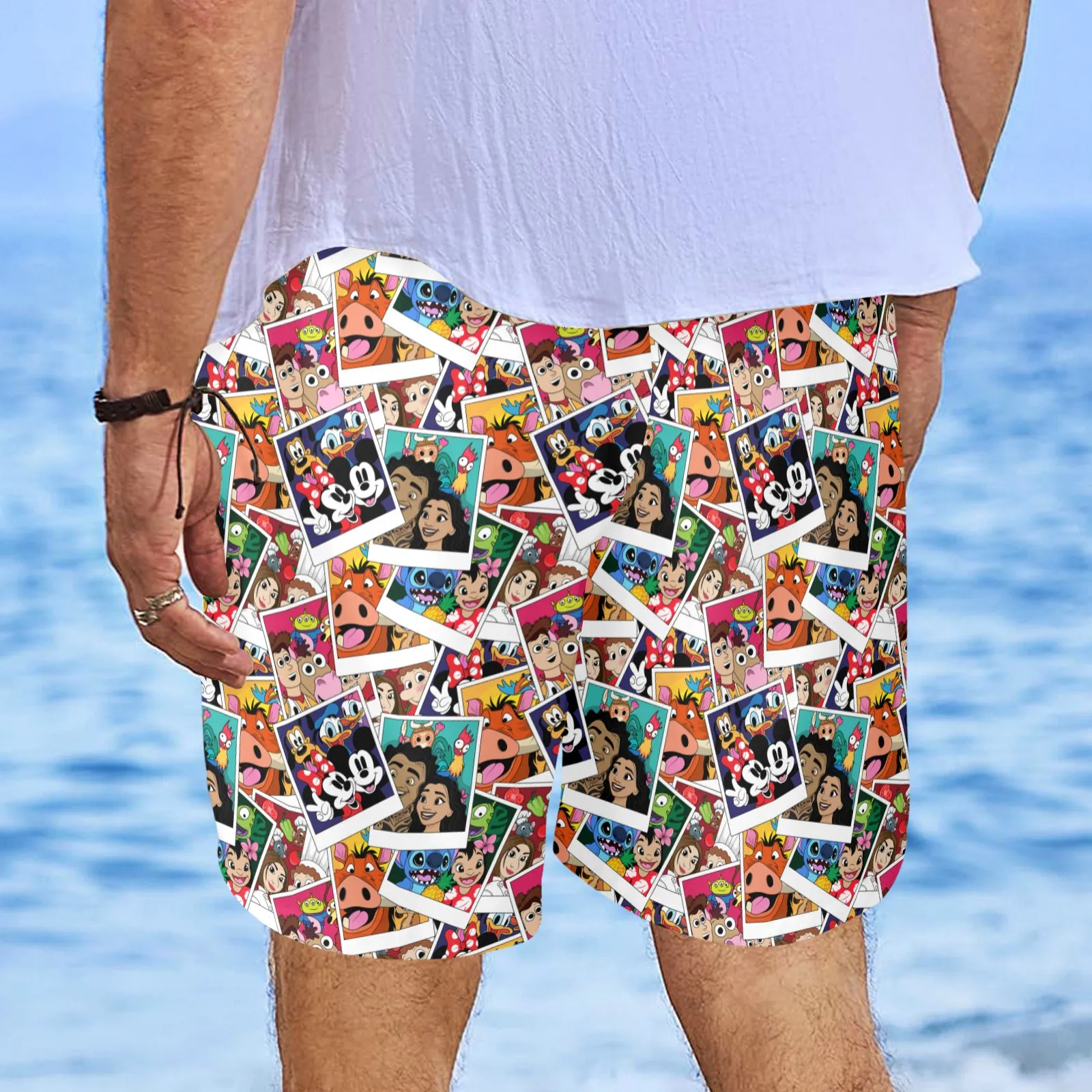 Selfies Men's Swim Trunks Swimsuit