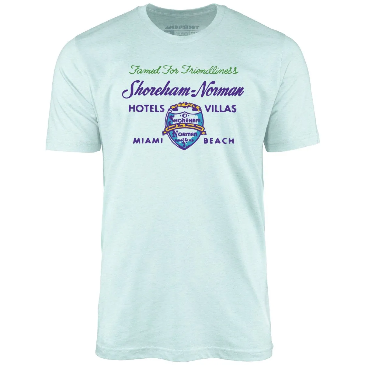 Shoreham Norman Hotels & Villas v2 - Miami, FL - Vintage Hotel - Unisex T-Shirt