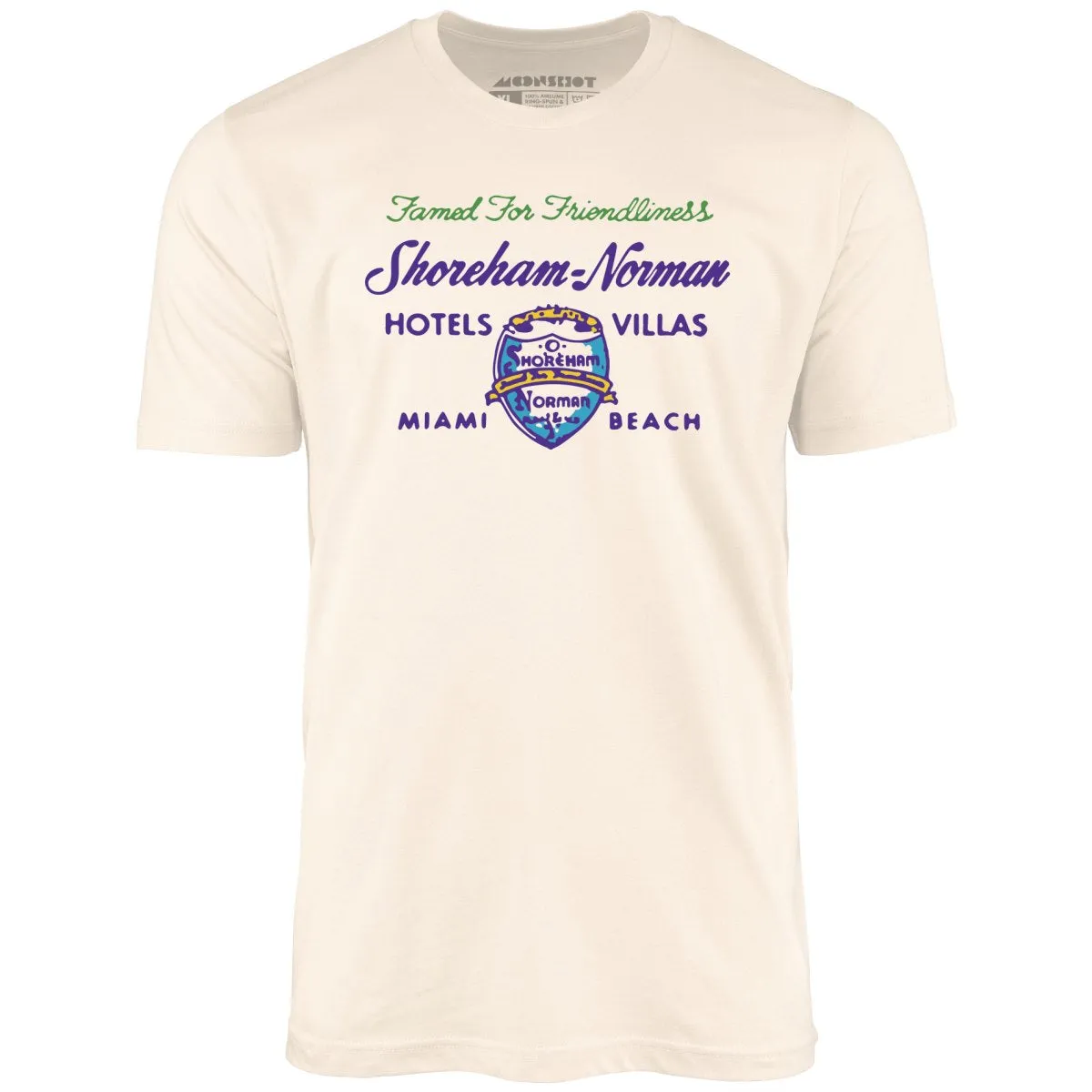 Shoreham Norman Hotels & Villas v2 - Miami, FL - Vintage Hotel - Unisex T-Shirt