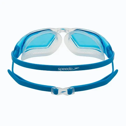 Speedo Unisex Adult Hydropulse Swim Goggles - Clear/ Blue