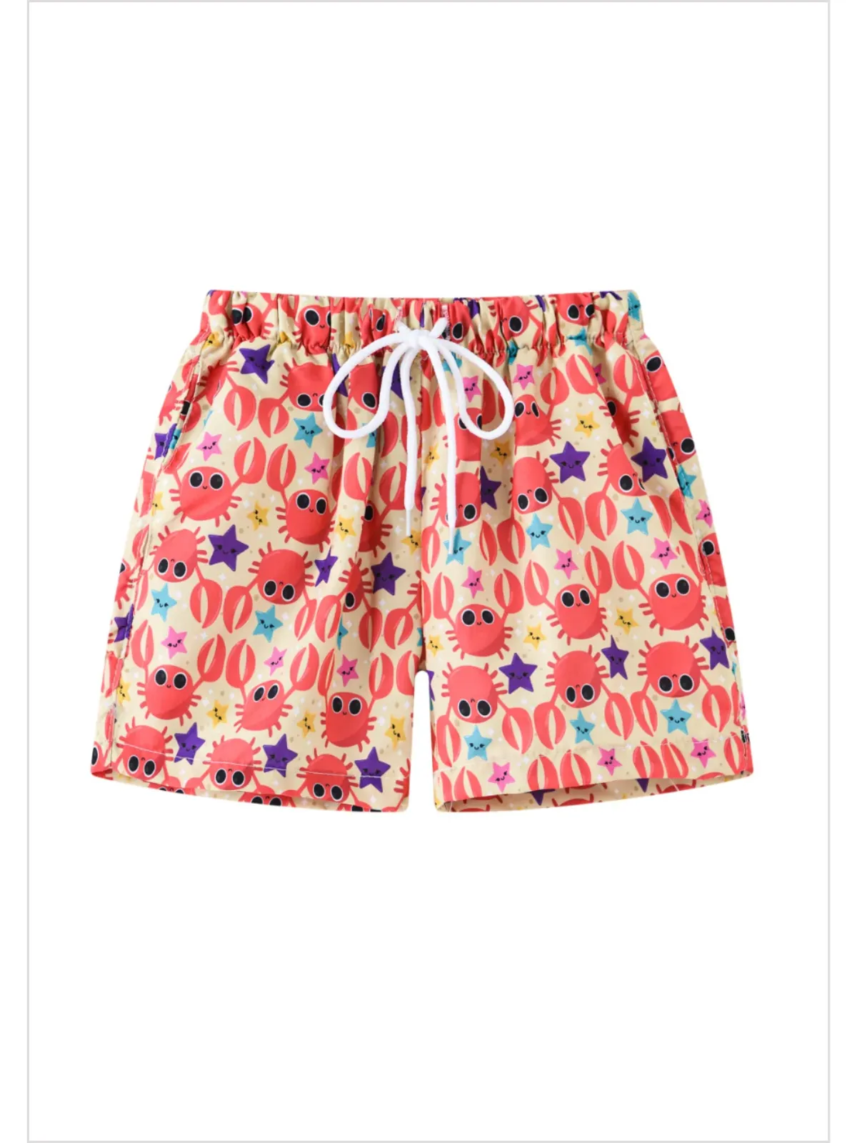 Splashy Adventures Boys Multicolor Swim Trunks