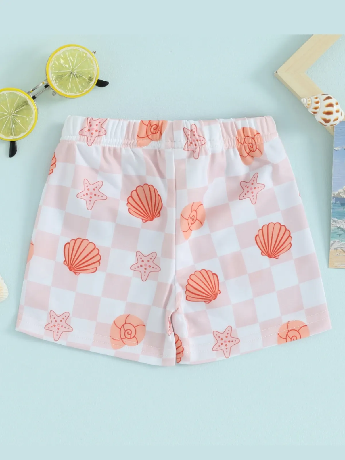 Summertime Fun Boys Printed Swim Trunks