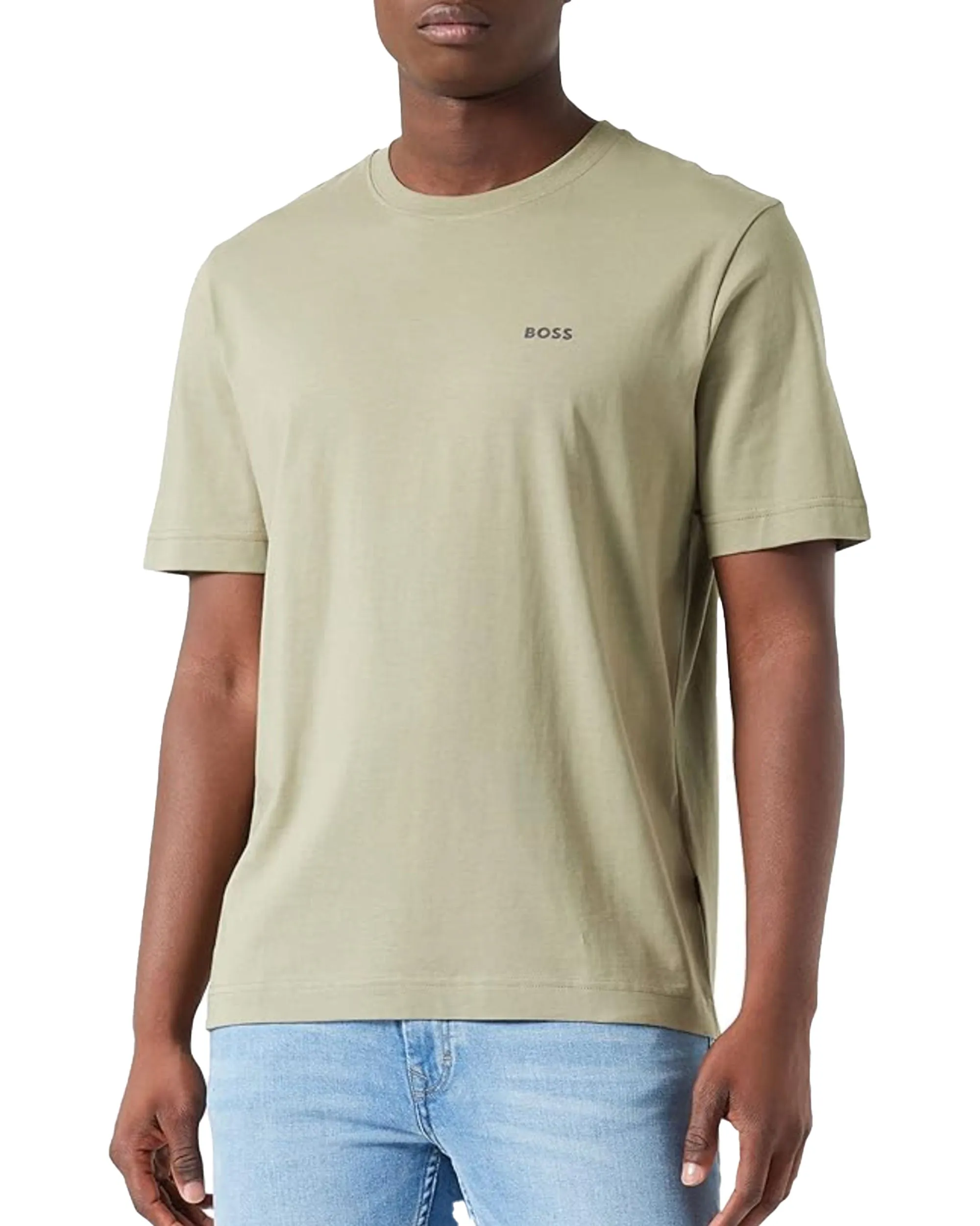 T-Shirt Uomo Boss Racing Light Pastel Green