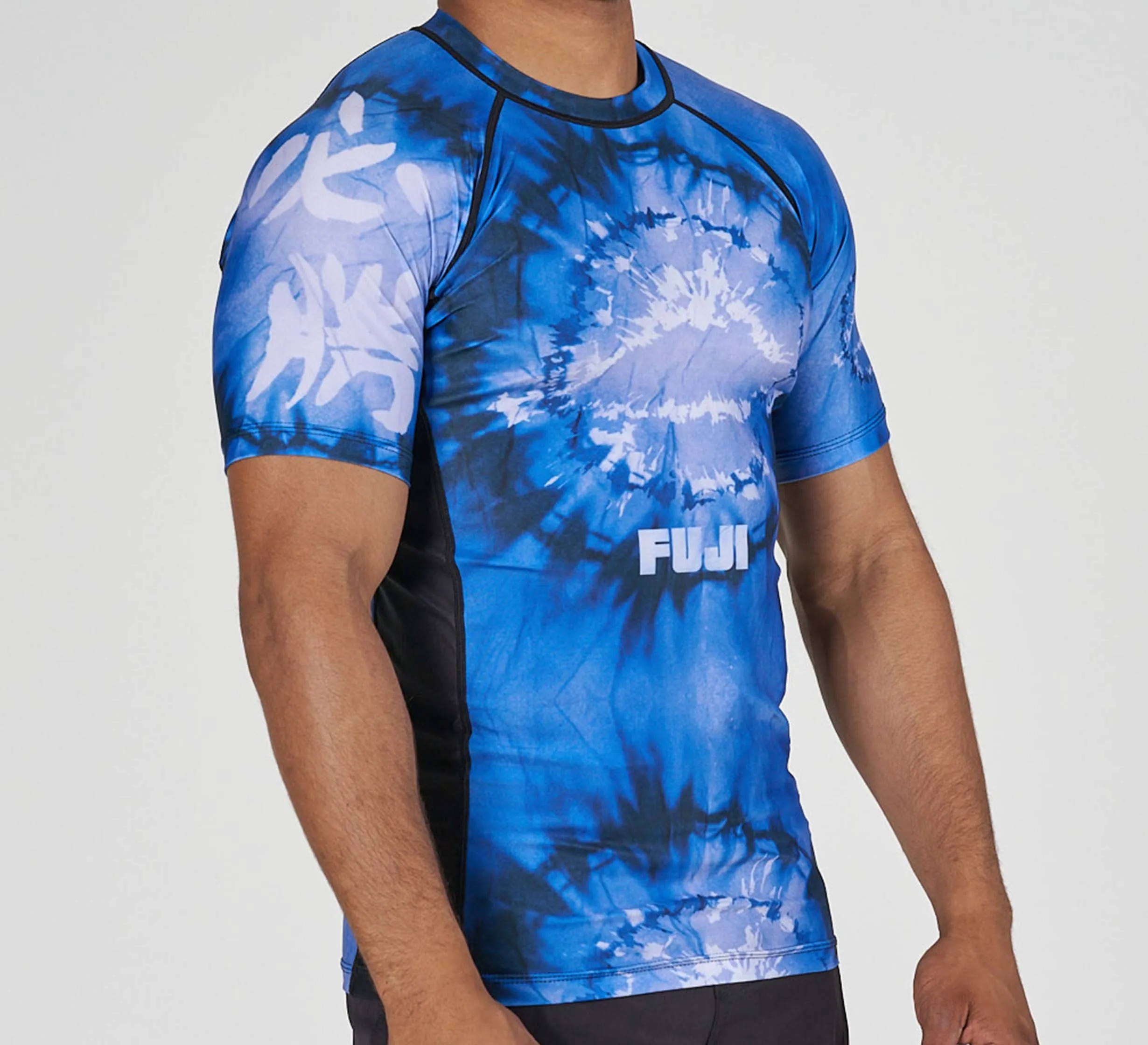 Tie Dye Flex Lite Rashguard Blue