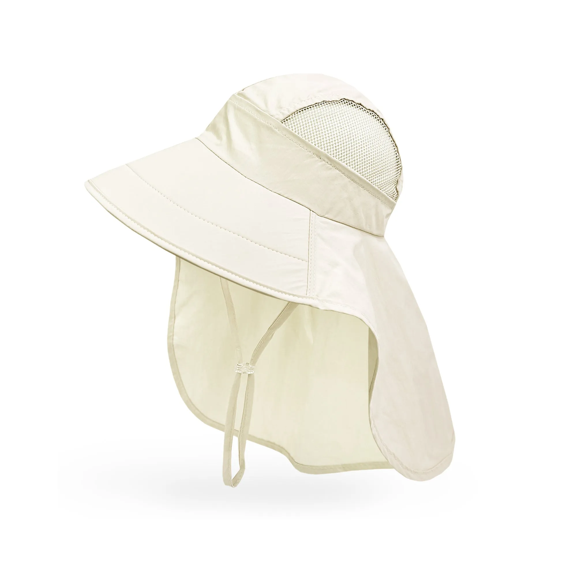 Toddler Sun Hat UPF 50  Wide Brim Kids Baby Beach Gardening Cap | Cream Beige