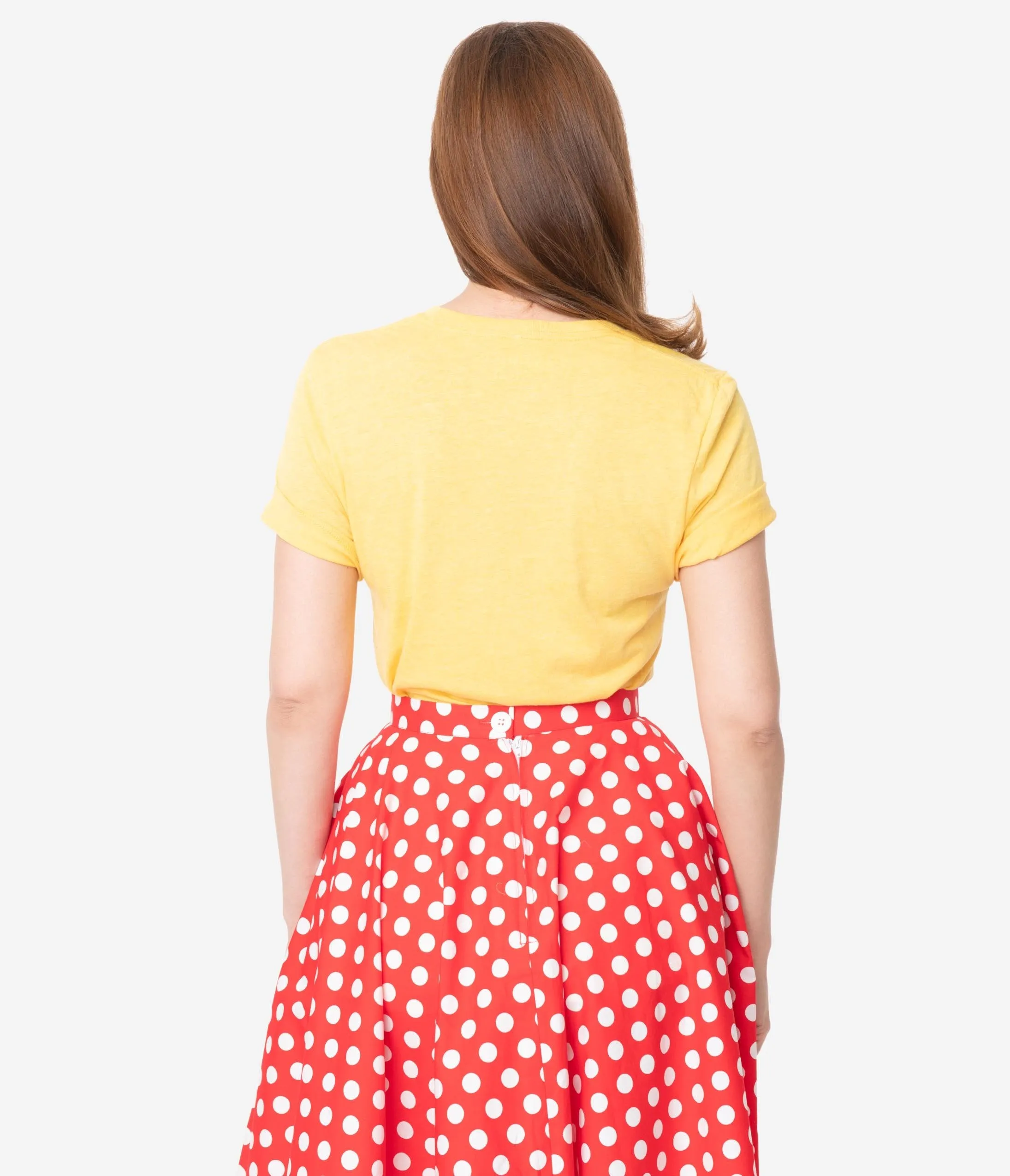 Unique Vintage Yellow Practically Perfect Short Sleeve Unisex Tee