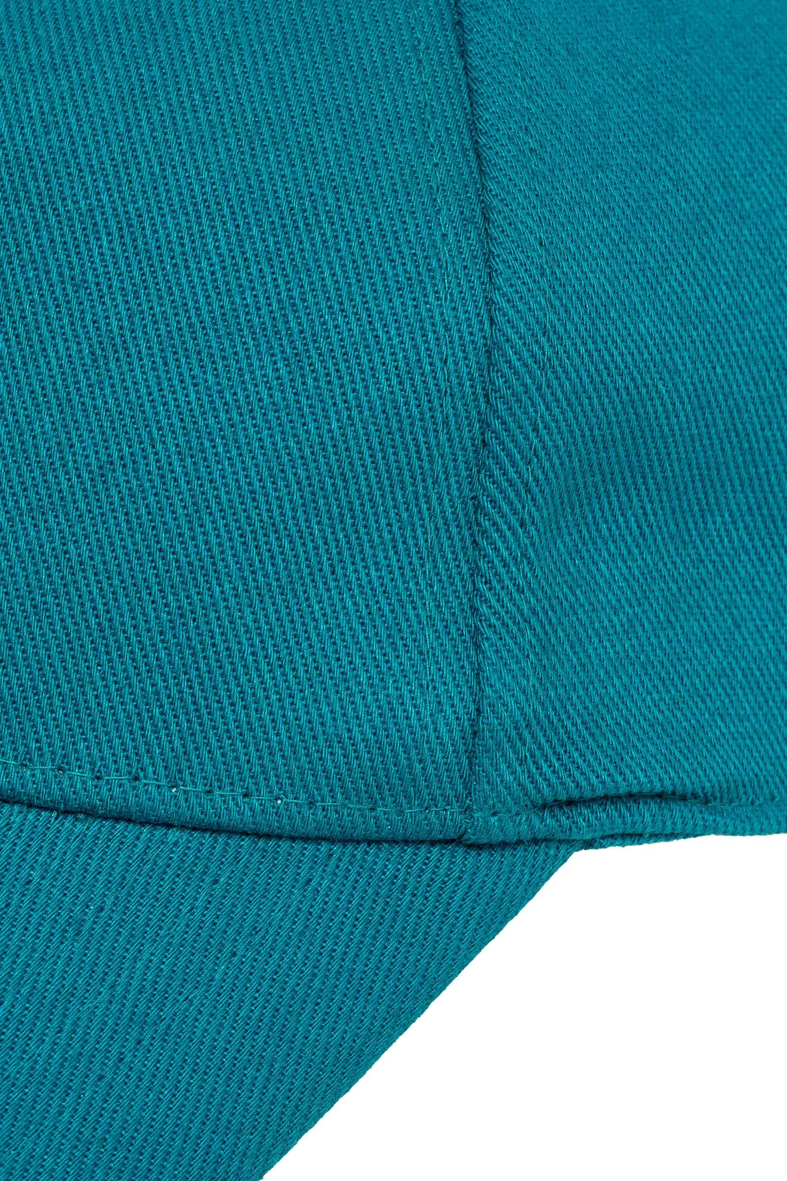 Unisex Zayne Cotton Ball Cap  |  Tahitian Teal