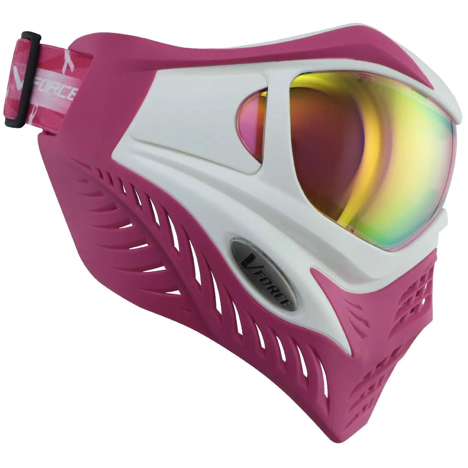 V-Force Grill SE Paintball Mask Goggle - Limited Edition Pink Warrior w/ Rose Gold HDR Lens