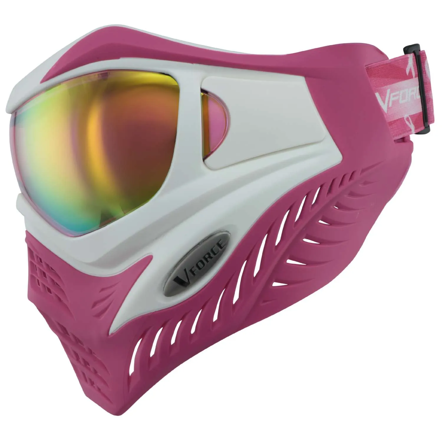 V-Force Grill SE Paintball Mask Goggle - Limited Edition Pink Warrior w/ Rose Gold HDR Lens