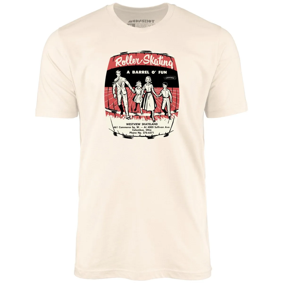 Westview Skateland - Columbus, OH - Vintage Roller Rink - Unisex T-Shirt