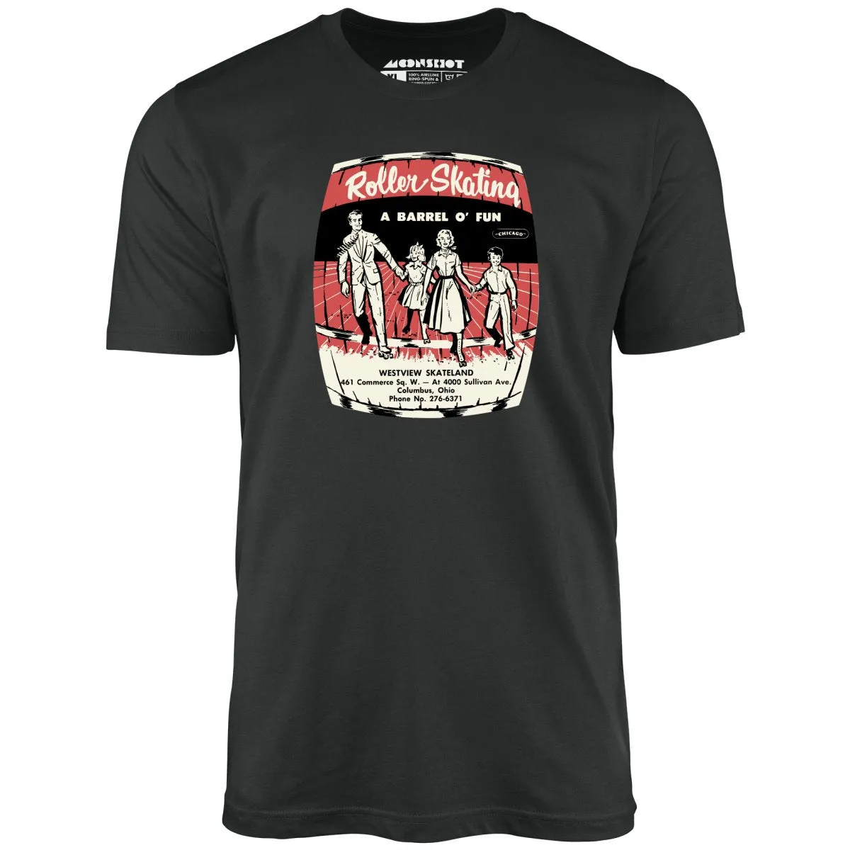 Westview Skateland - Columbus, OH - Vintage Roller Rink - Unisex T-Shirt