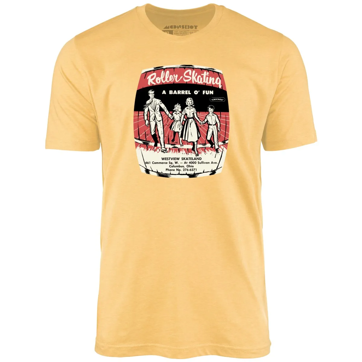 Westview Skateland - Columbus, OH - Vintage Roller Rink - Unisex T-Shirt