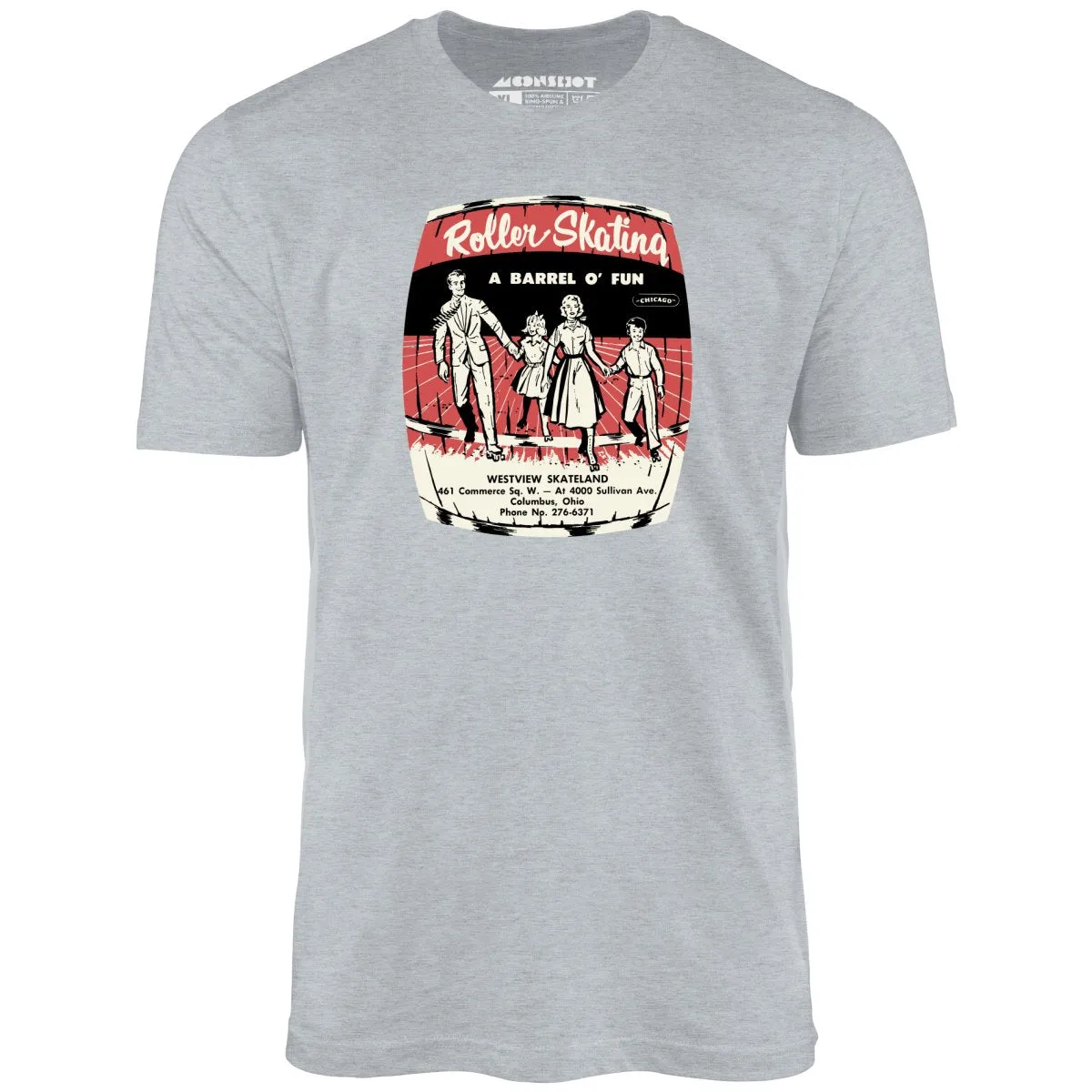 Westview Skateland - Columbus, OH - Vintage Roller Rink - Unisex T-Shirt