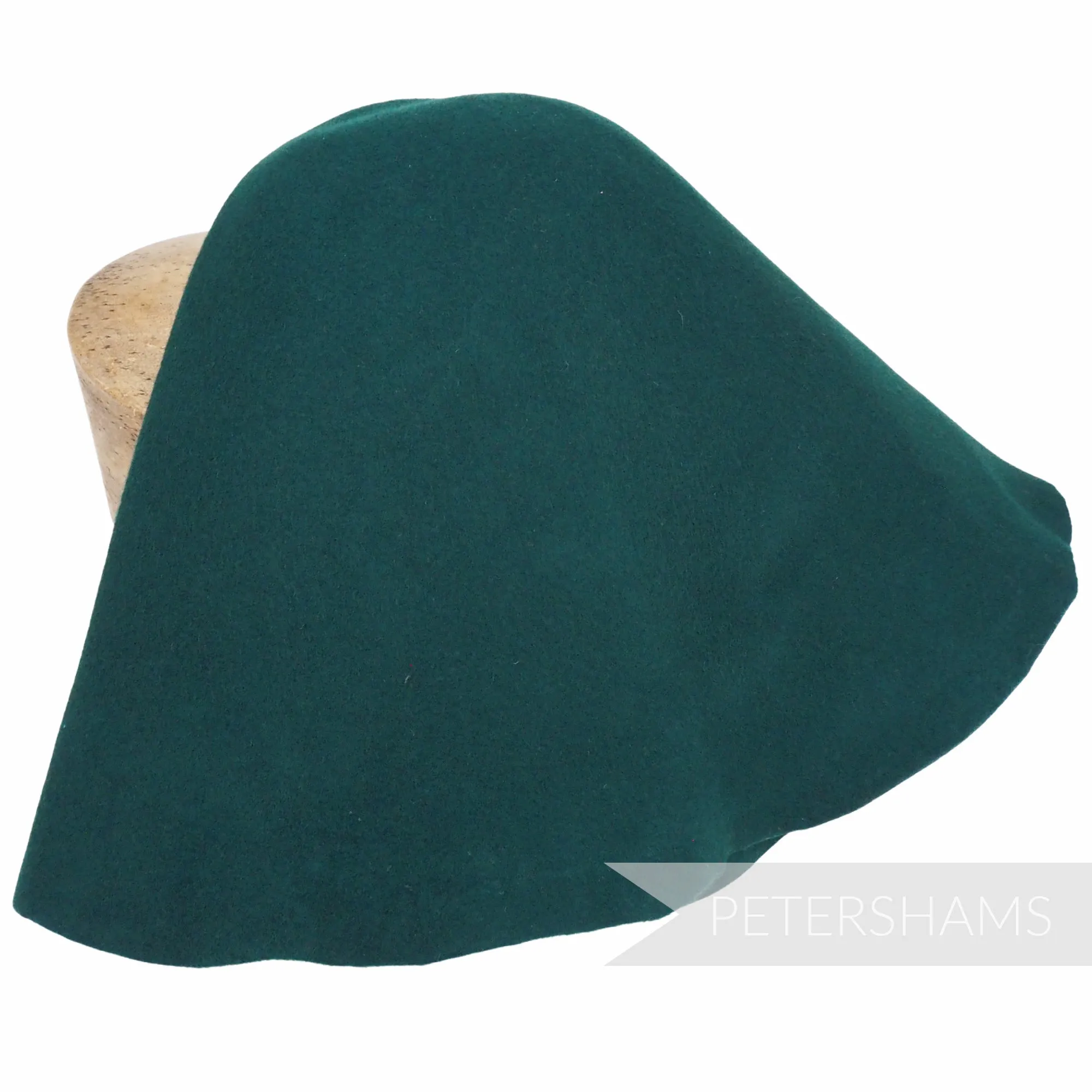 Wool Felt Cone Hood Hat Body - 90g