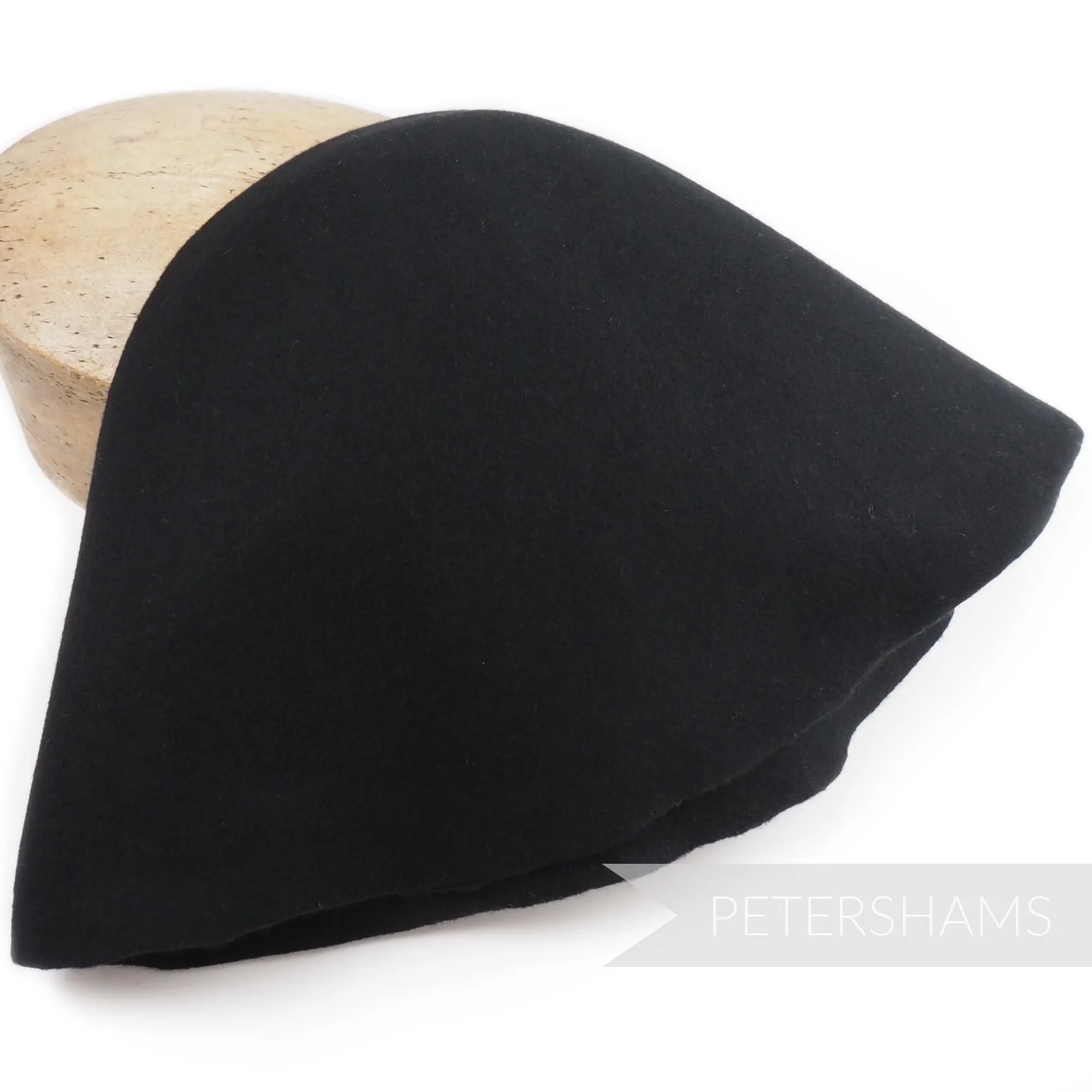 Wool Felt Cone Hood Hat Body - 90g