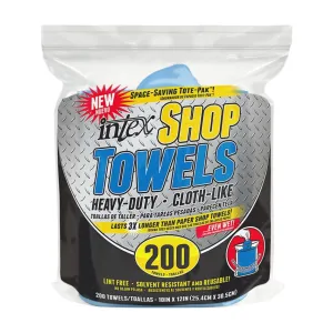 XIT NW-99969-B Intex Cloth-Like Heavy-Duty Shop Towels (200 bag)